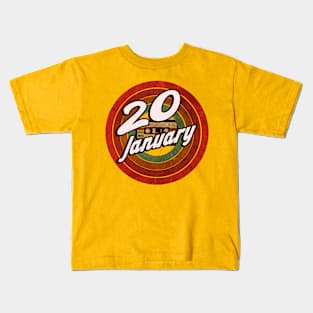 20 January Kids T-Shirt